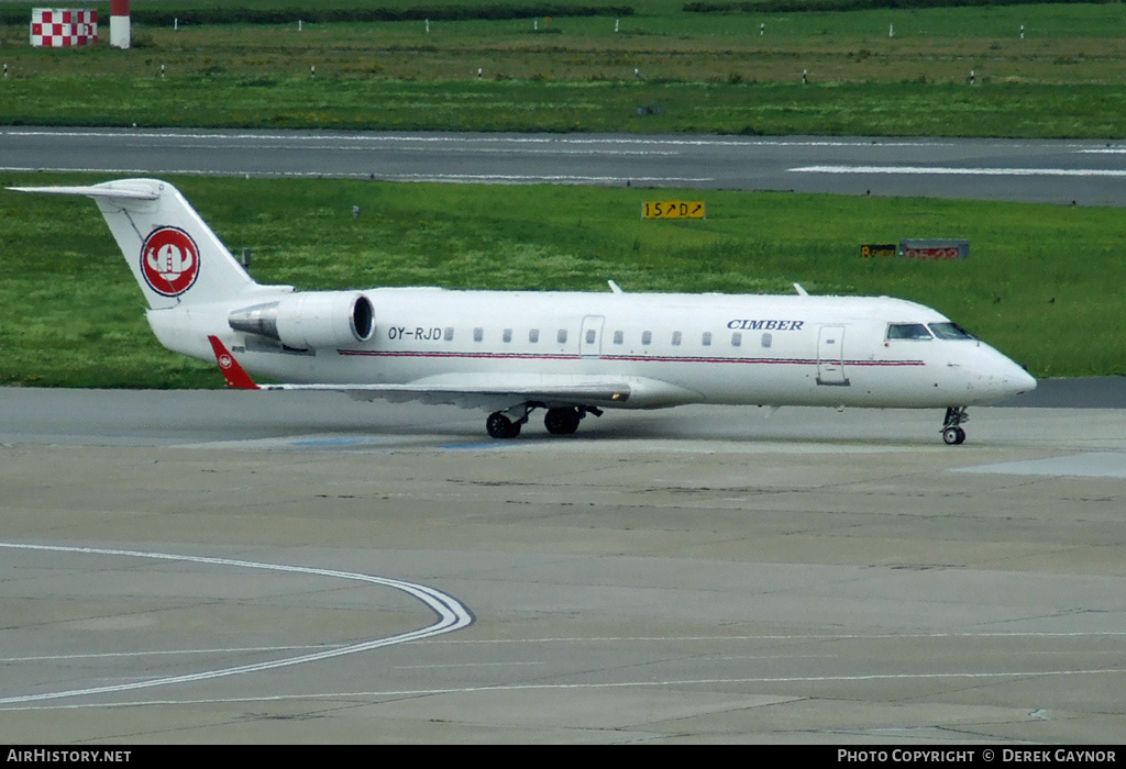 Aircraft Photo of OY-RJD | Canadair CRJ-200LR (CL-600-2B19) | Cimber Air | AirHistory.net #206925