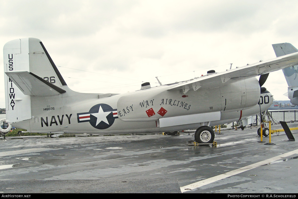 Aircraft Photo of 146036 | Grumman C-1A Trader (TF-1) | AirHistory.net #206927