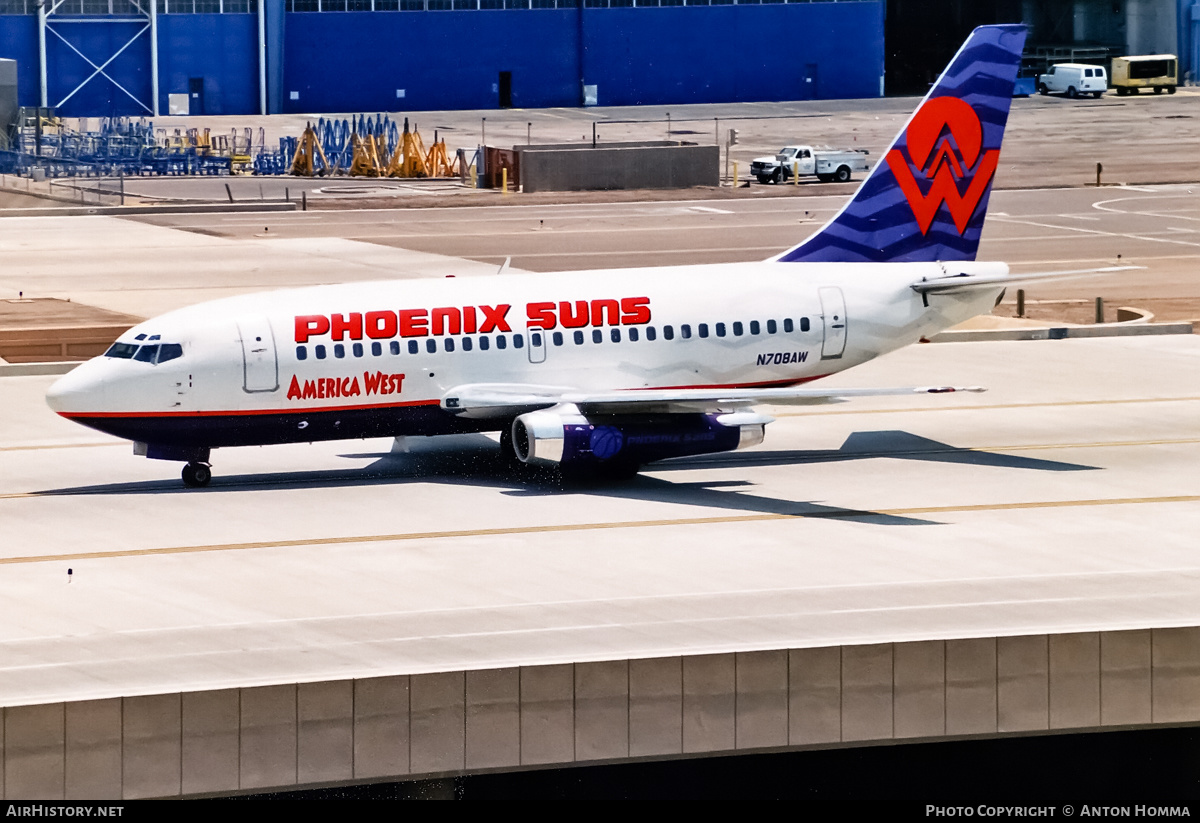 Aircraft Photo of N708AW | Boeing 737-112 | America West Airlines | AirHistory.net #206928