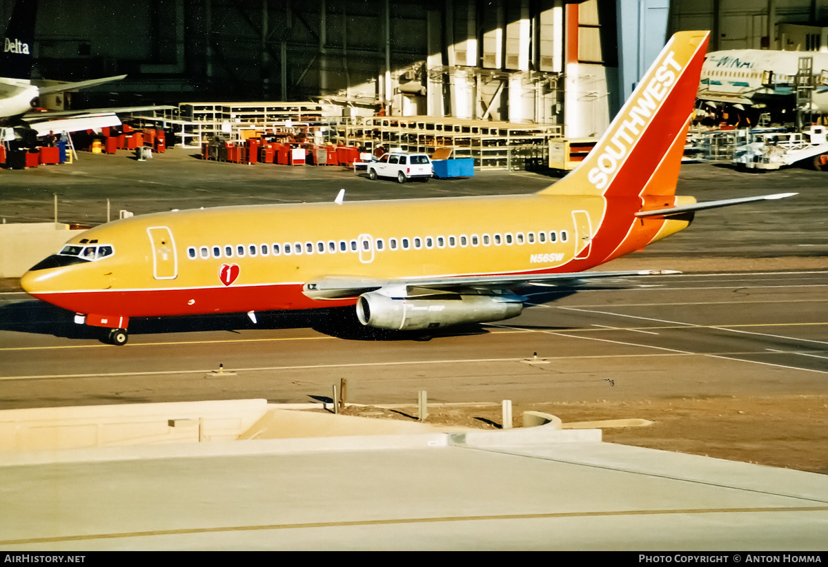 Aircraft Photo of N56SW | Boeing 737-2H4/Adv | Southwest Airlines | AirHistory.net #206929