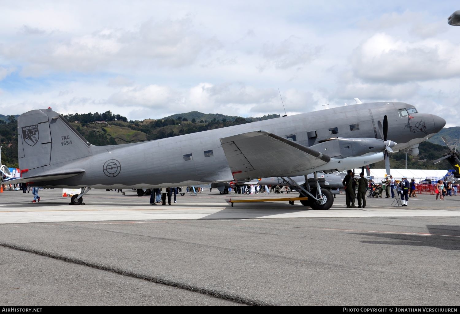 Aircraft Photo of FAC1654 | Basler AC-47T Fantasma | Colombia - Air Force | AirHistory.net #206941