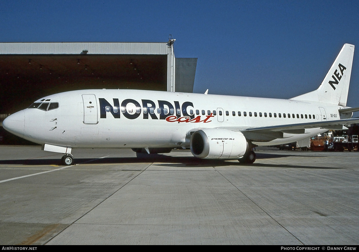 Aircraft Photo of SE-DLO | Boeing 737-3Y0 | Nordic East Airways - NEA | AirHistory.net #206944
