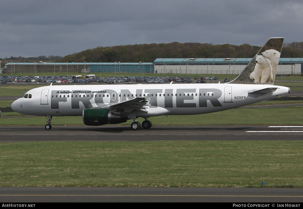 Aircraft Photo of N206FR | Airbus A320-214 | Frontier Airlines | AirHistory.net #206945