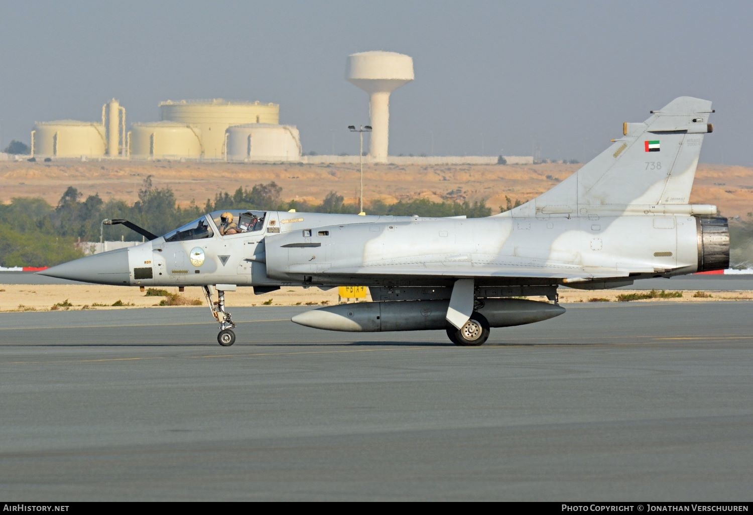 Aircraft Photo of 738 | Dassault Mirage 2000-9EAD | United Arab Emirates - Air Force | AirHistory.net #206949