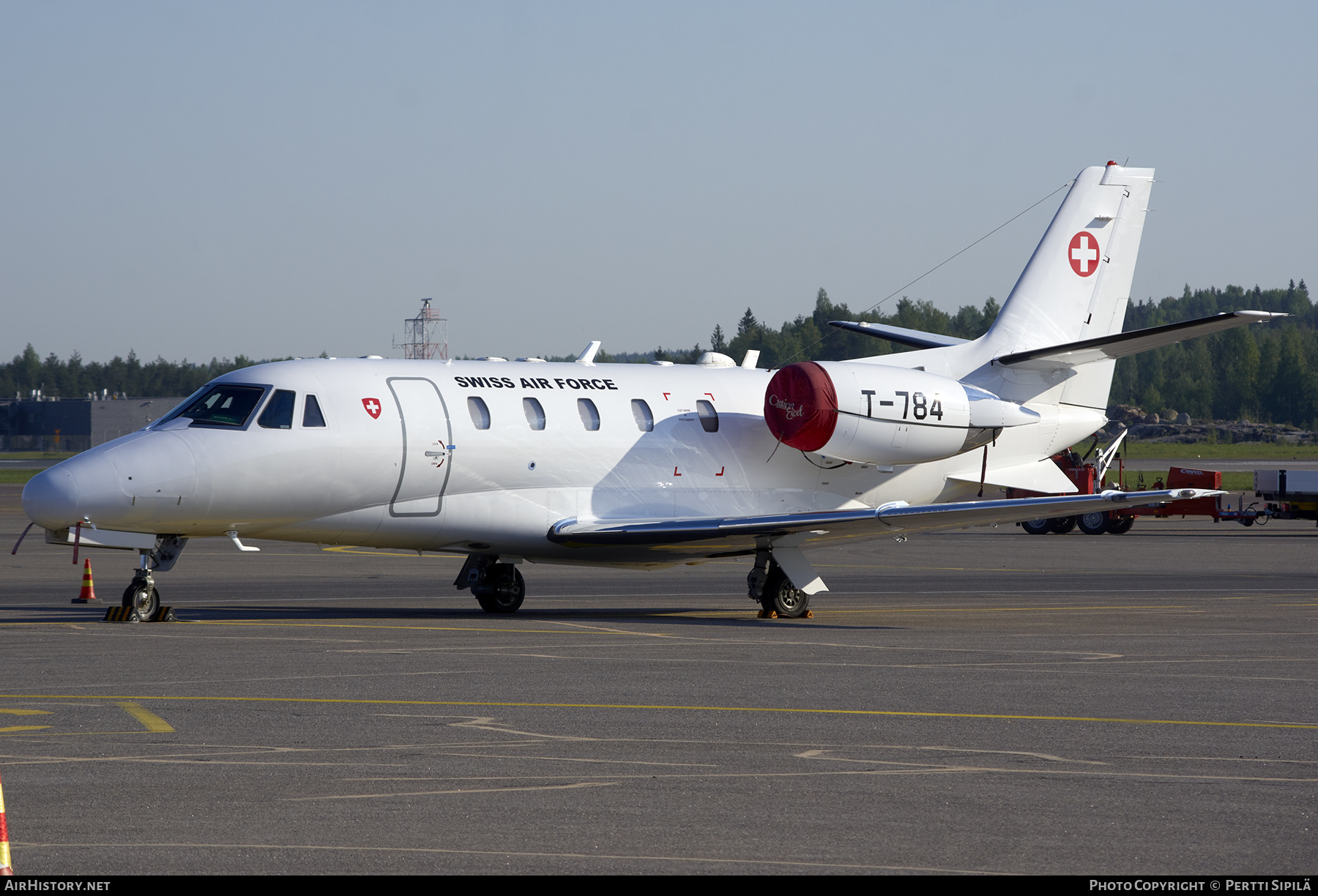 Aircraft Photo of T-784 | Cessna 560XL Citation Excel | Switzerland - Air Force | AirHistory.net #206954