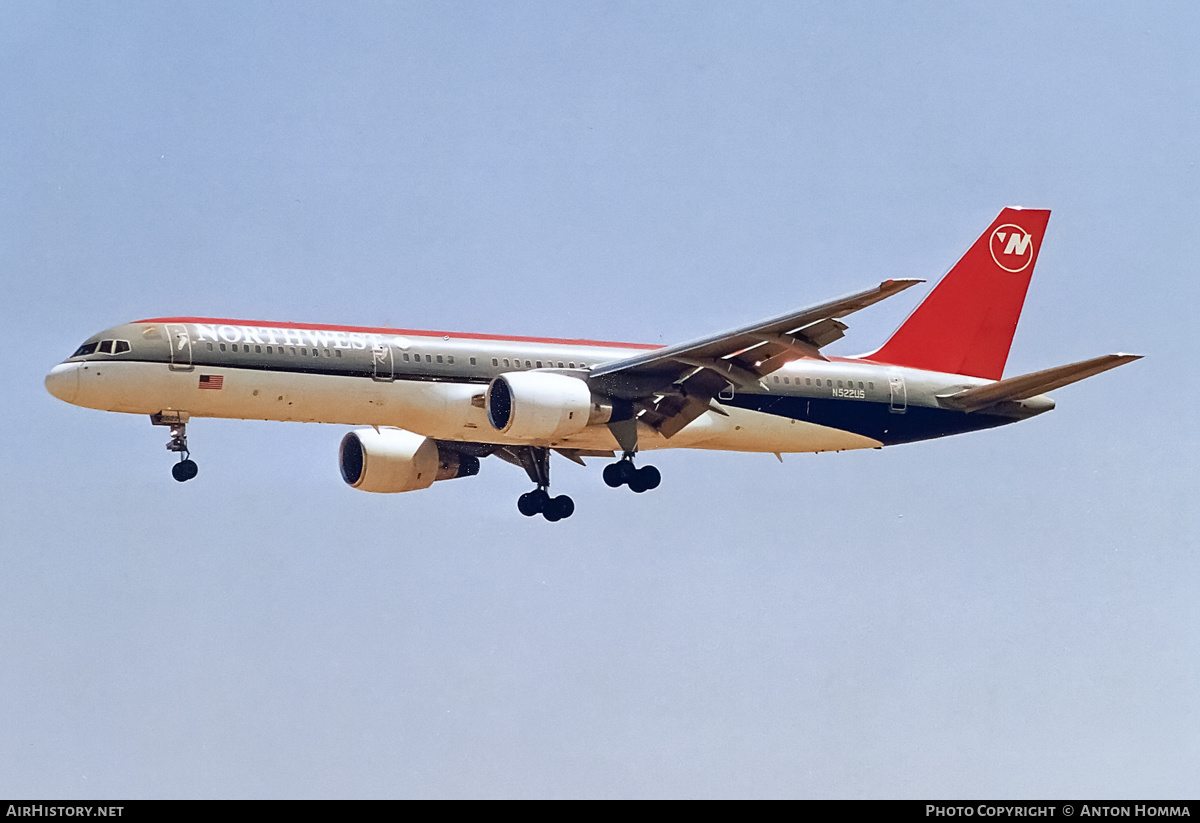 Aircraft Photo of N522US | Boeing 757-251 | Northwest Airlines | AirHistory.net #206960
