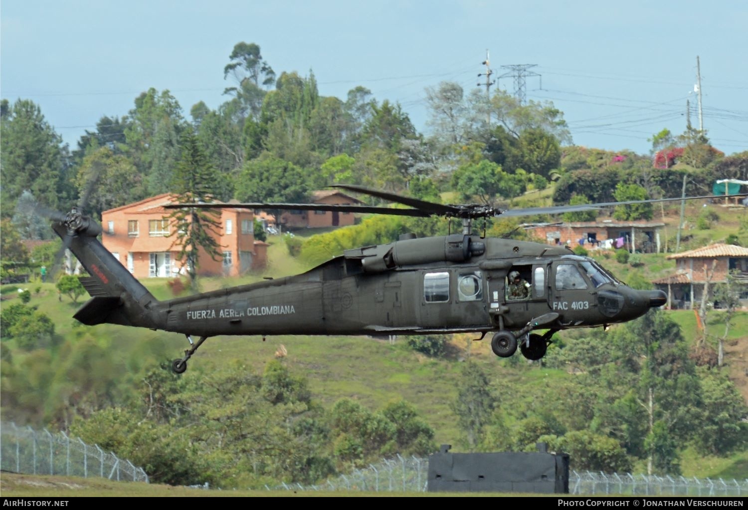 Aircraft Photo of FAC4103 | Sikorsky UH-60L Black Hawk (S-70A) | Colombia - Air Force | AirHistory.net #206964