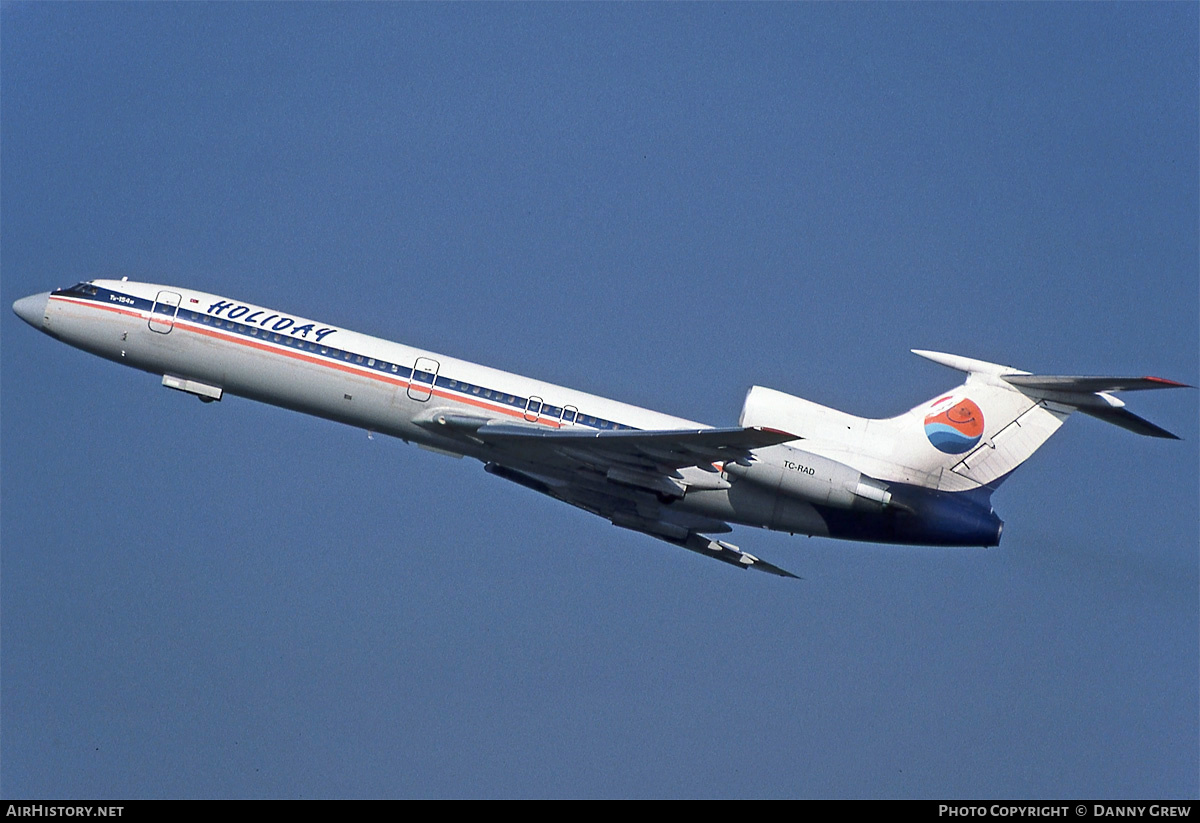 Aircraft Photo of TC-RAD | Tupolev Tu-154M | Holiday Airlines | AirHistory.net #206969
