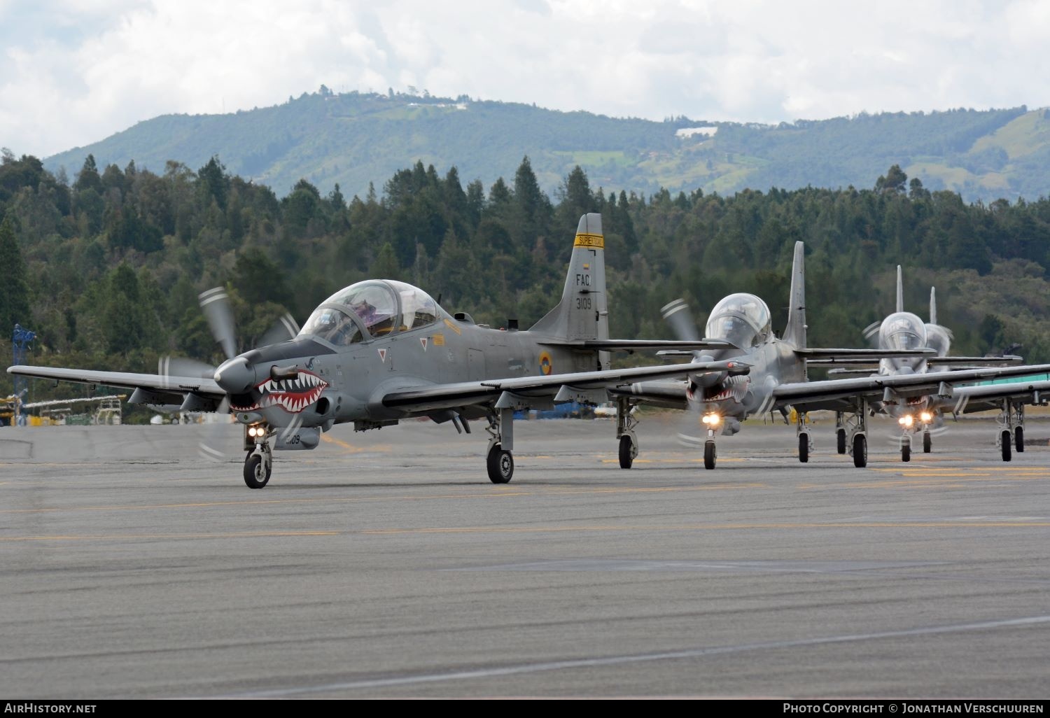 Aircraft Photo of FAC3109 | Embraer A-29B Super Tucano | AirHistory.net #206971