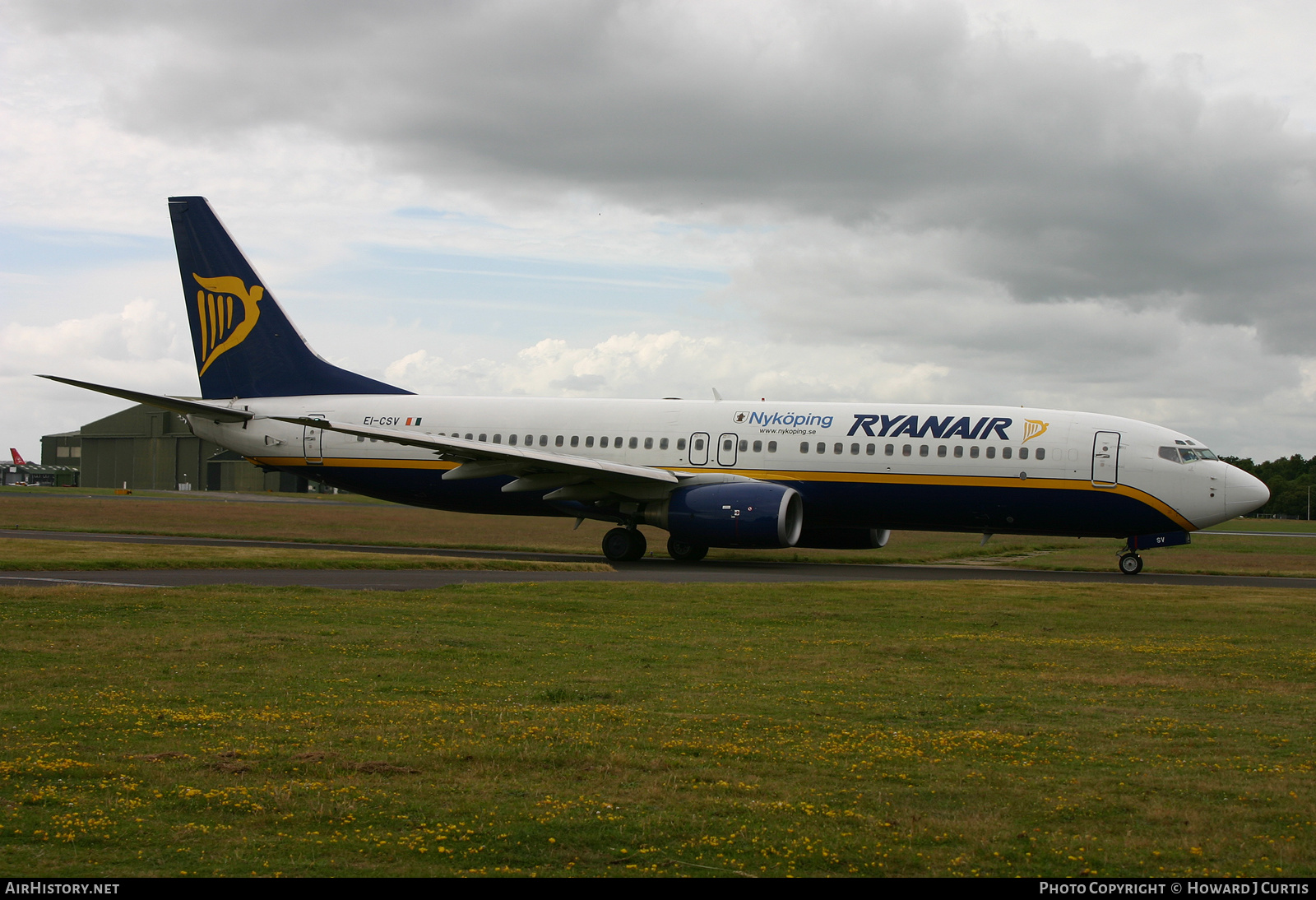 Aircraft Photo of EI-CSV | Boeing 737-8AS | Ryanair | AirHistory.net #206981