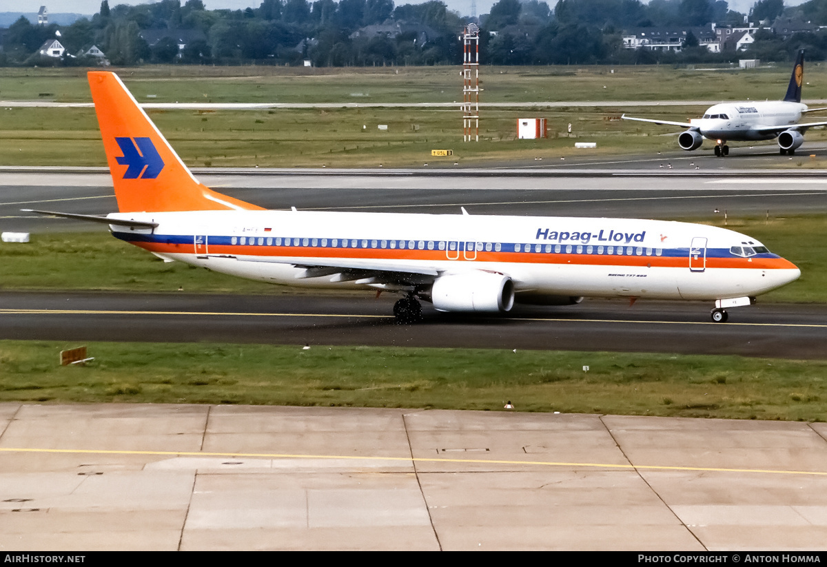 Aircraft Photo of D-AHFE | Boeing 737-8K5 | Hapag-Lloyd | AirHistory.net #206990