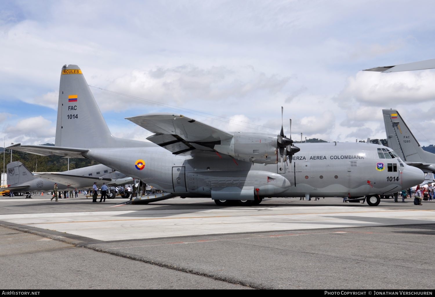 Aircraft Photo of FAC1014 | Lockheed C-130B Hercules (L-282) | Colombia - Air Force | AirHistory.net #206995
