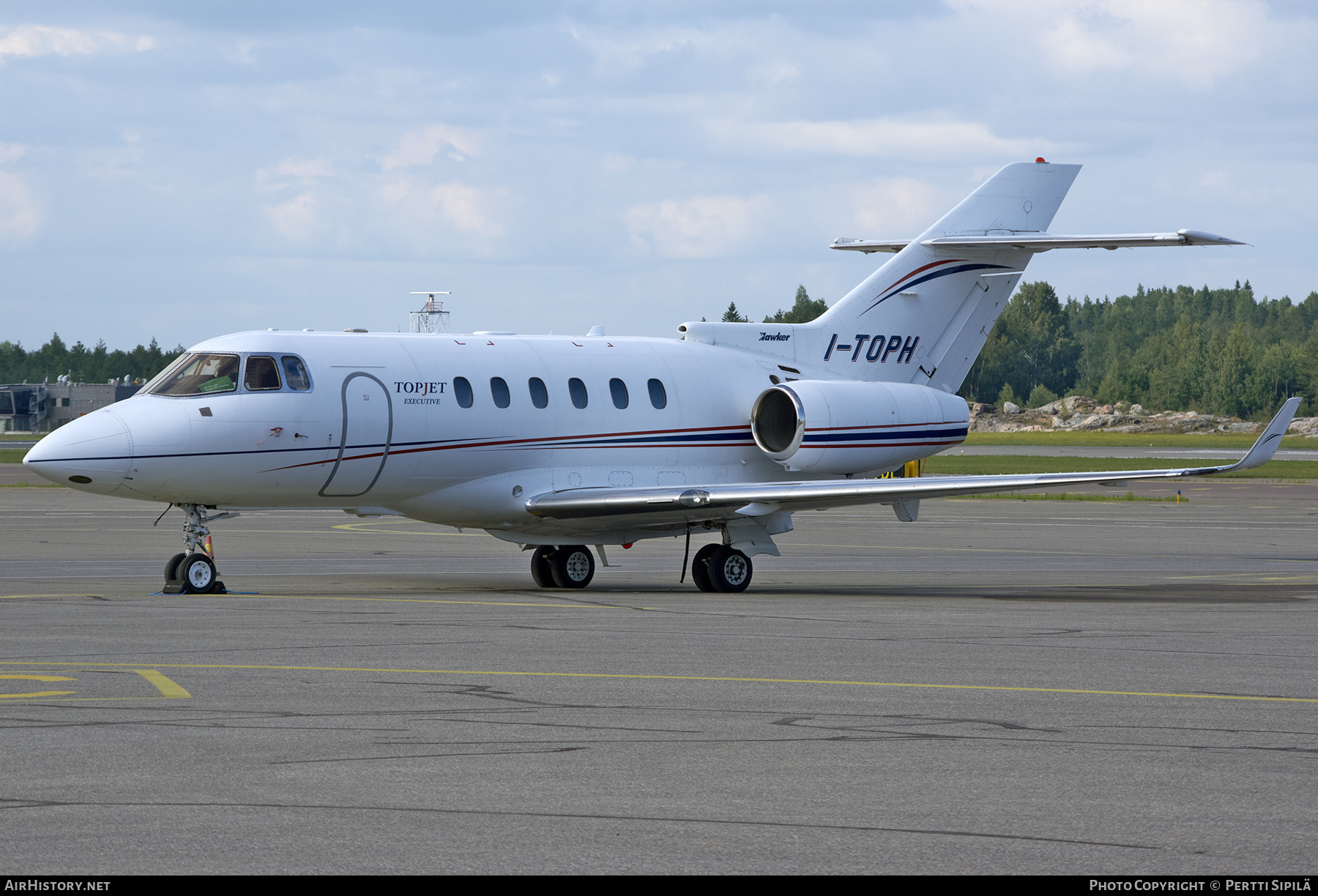 Aircraft Photo of I-TOPH | Raytheon Hawker 850XP | Topjet Executive | AirHistory.net #207012