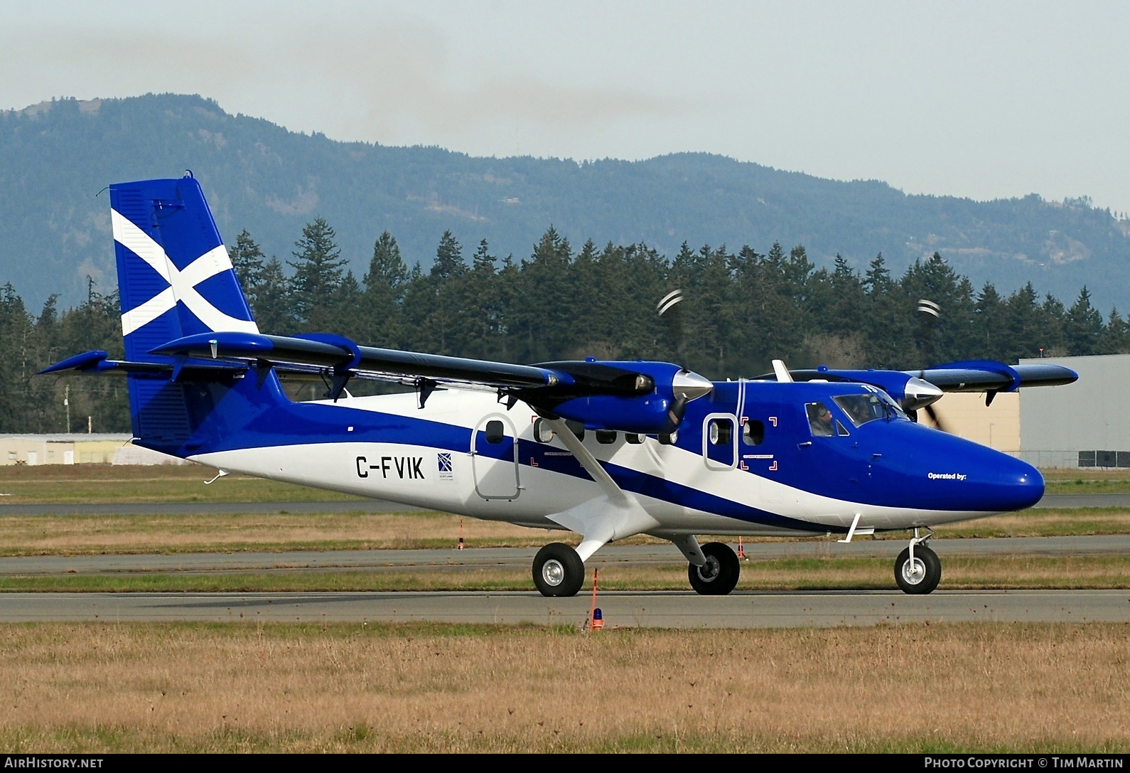 Aircraft Photo of C-FVIK | Viking DHC-6-400 Twin Otter | Transport Scotland | AirHistory.net #207019