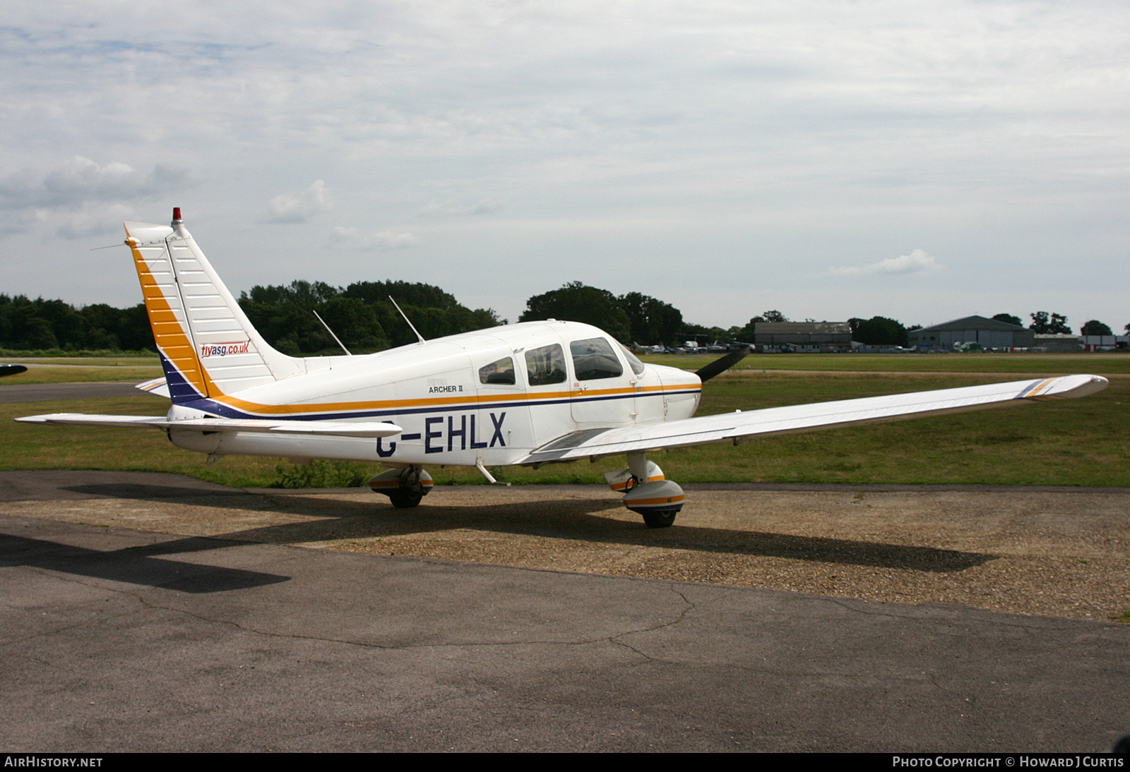 Aircraft Photo of G-EHLX | Piper PA-28-181 Archer II | flyASG.co.uk | AirHistory.net #207022