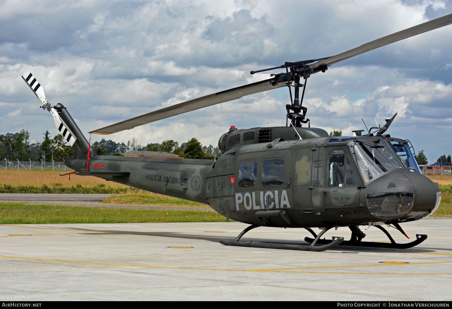 Aircraft Photo of PNC0715 | Bell UH-1H-II Iroquois | Colombia - Police | AirHistory.net #207027