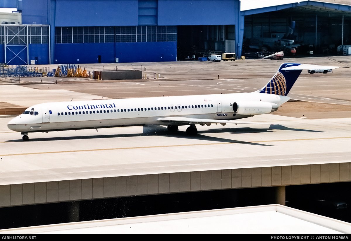 Aircraft Photo of N83873 | McDonnell Douglas MD-82 (DC-9-82) | Continental Airlines | AirHistory.net #207034