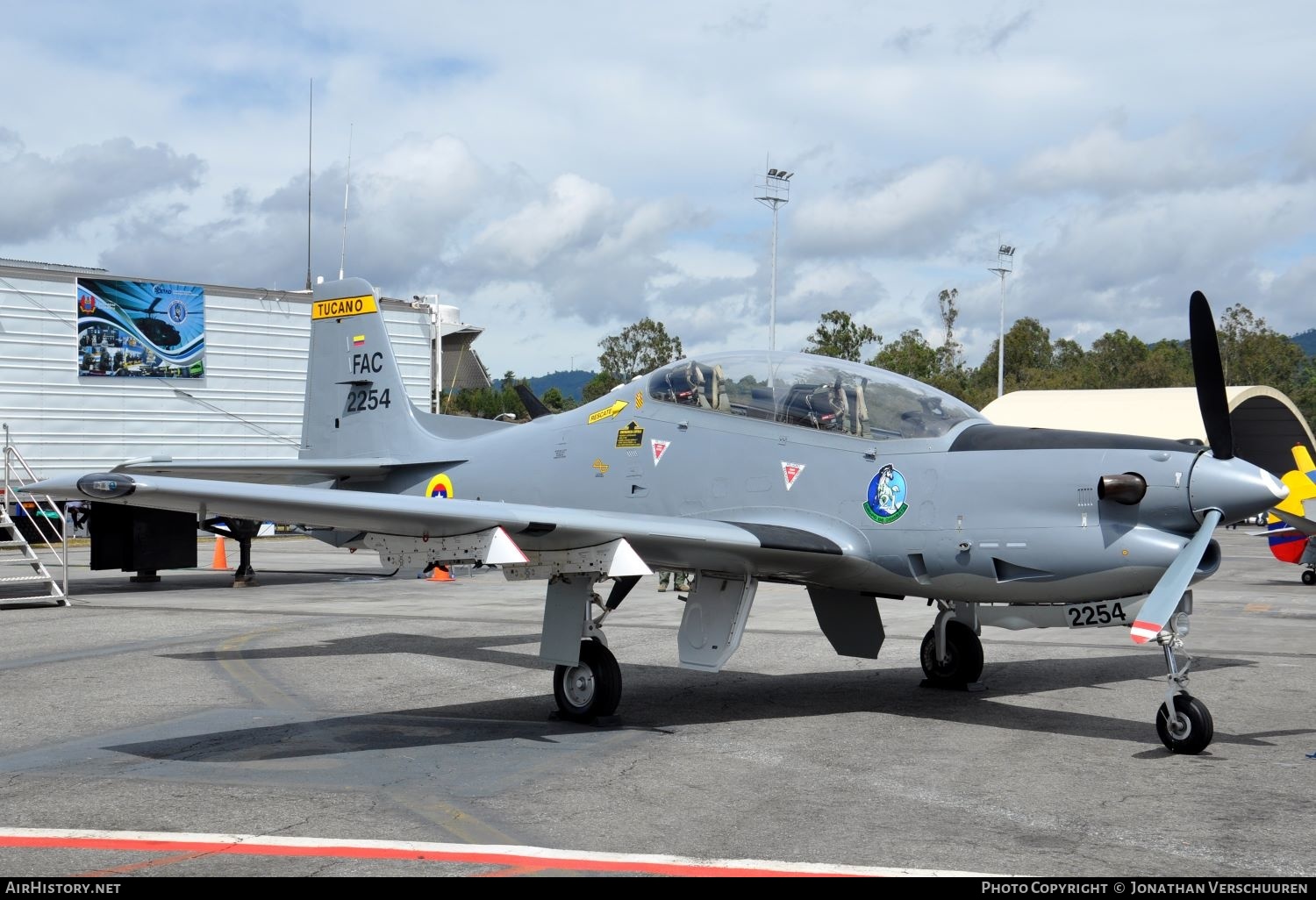 Aircraft Photo of FAC2254 | Embraer AT-27 Tucano | Colombia - Air Force | AirHistory.net #207041