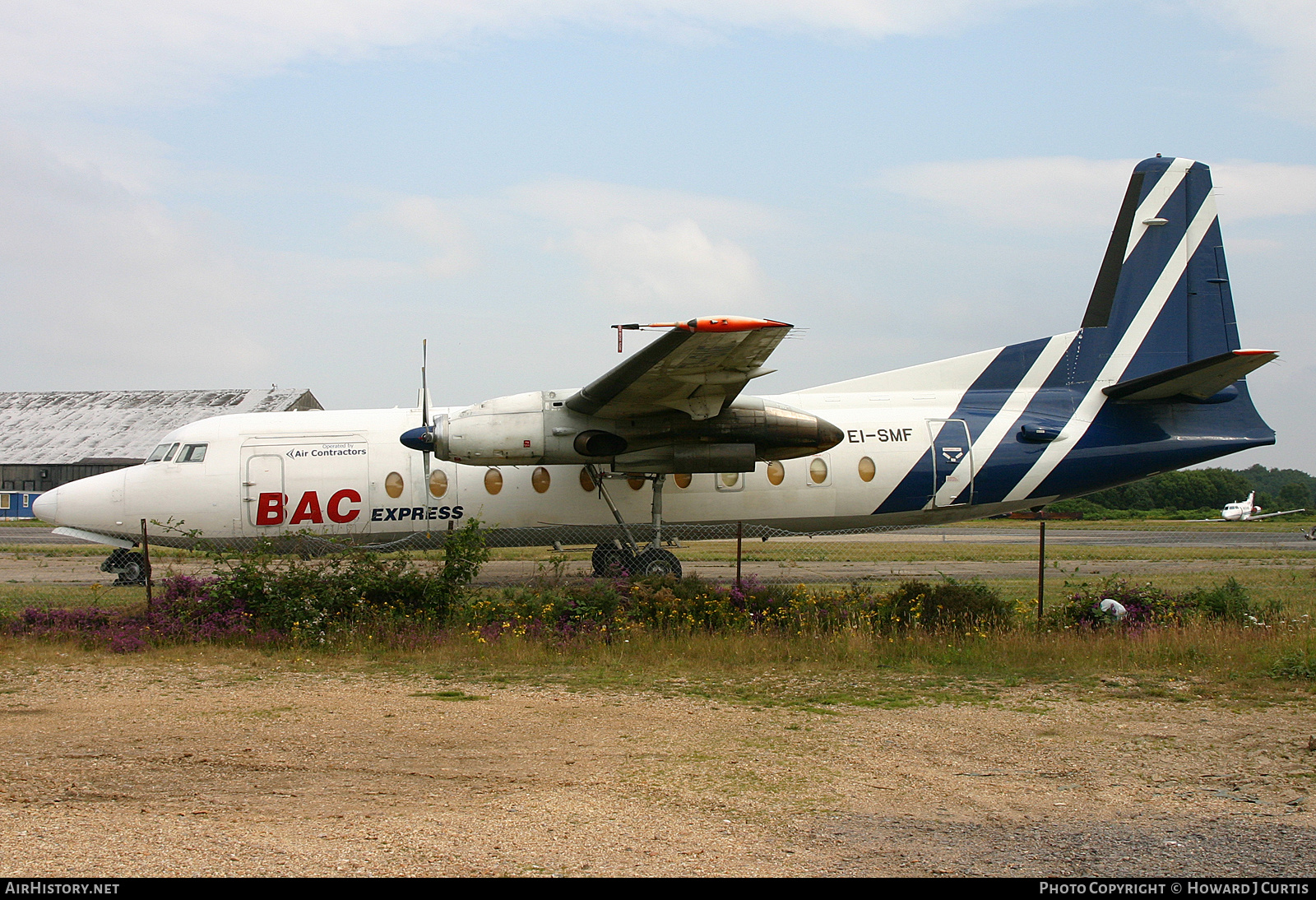 Aircraft Photo of EI-SMF | Fokker F27-500 Friendship | BAC Express Airlines | AirHistory.net #207046