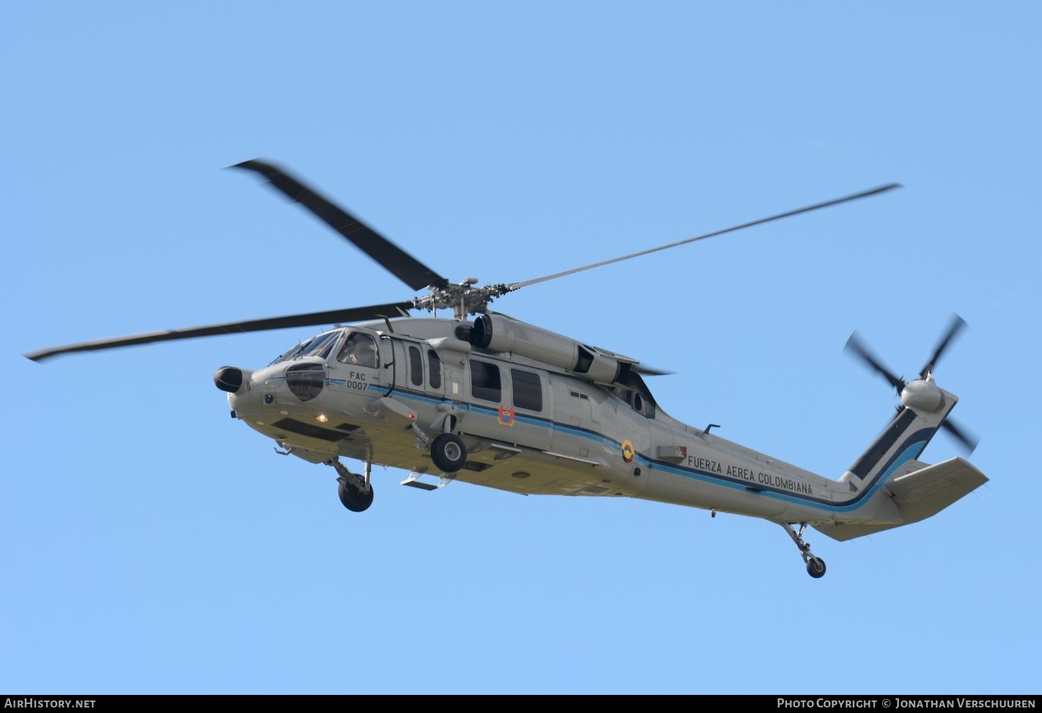 Aircraft Photo of FAC0007 | Sikorsky UH-60L Black Hawk (S-70A) | Colombia - Air Force | AirHistory.net #207081