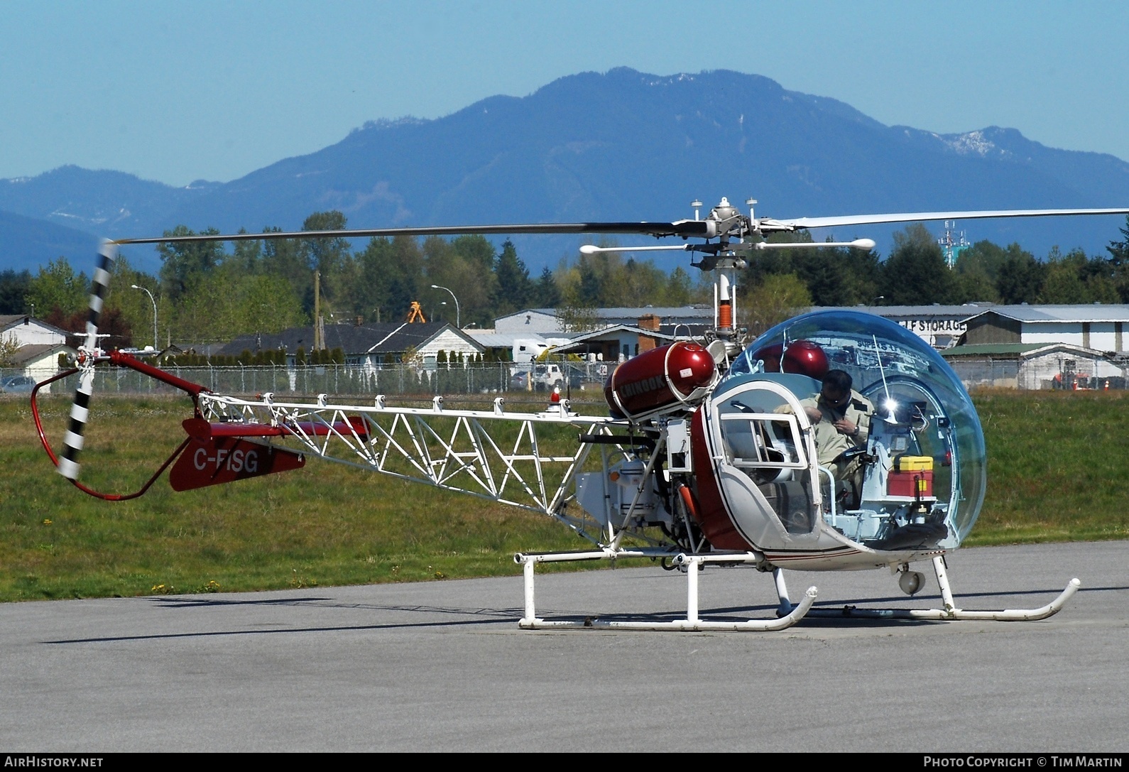 Aircraft Photo of C-FISG | Bell 47G-2 | Chinook Helicopters | AirHistory.net #207093