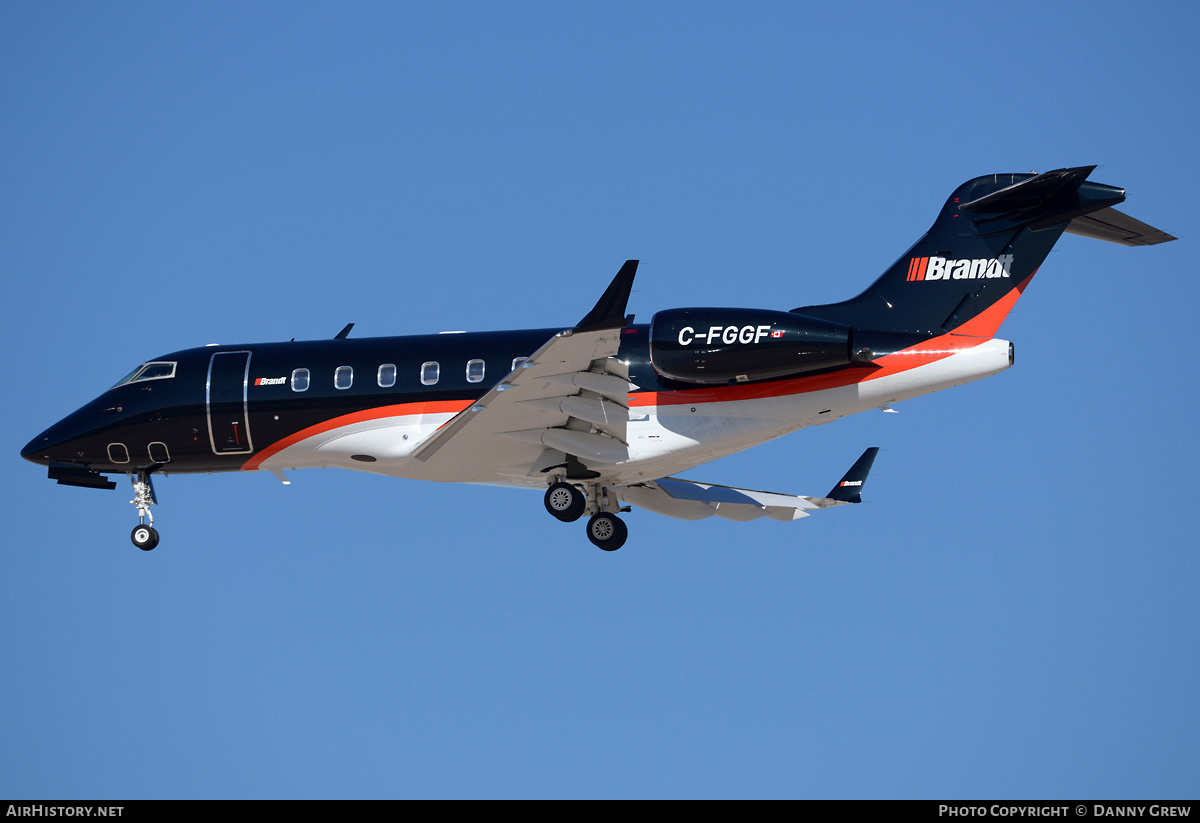 Aircraft Photo of C-FGGF | Bombardier Challenger 300 (BD-100-1A10) | Brandt Group | AirHistory.net #207104