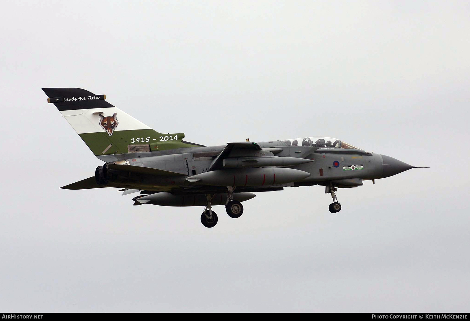 Aircraft Photo of ZA395 | Panavia Tornado GR4A | UK - Air Force | AirHistory.net #207112