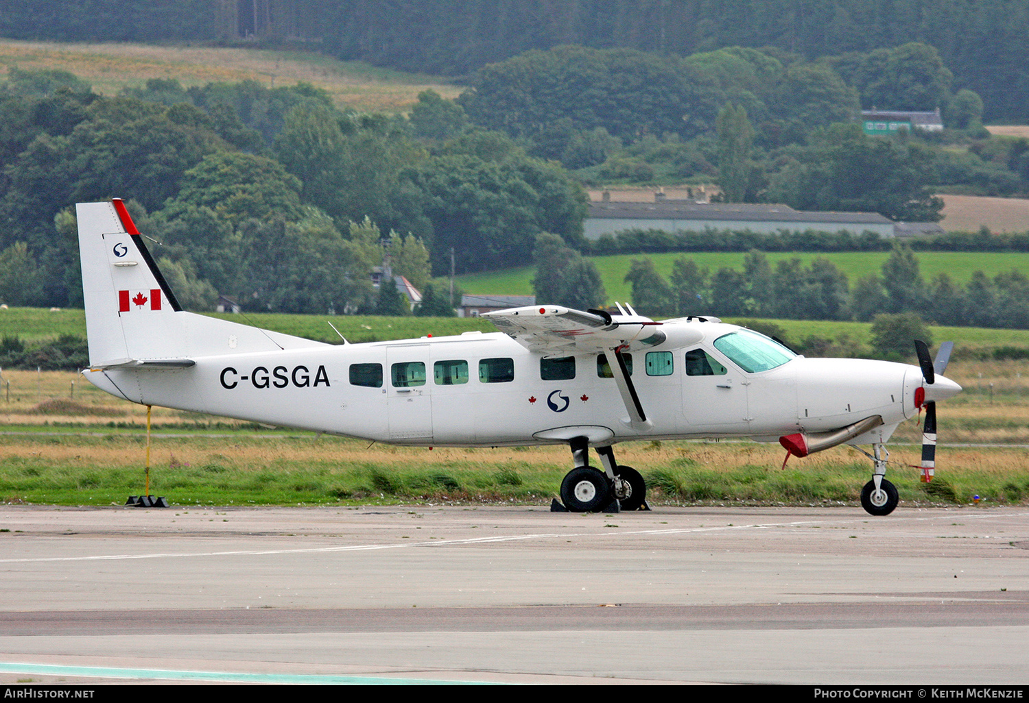 Aircraft Photo of C-GSGA | Cessna 208B Grand Caravan | Sander Geophysics | AirHistory.net #207116