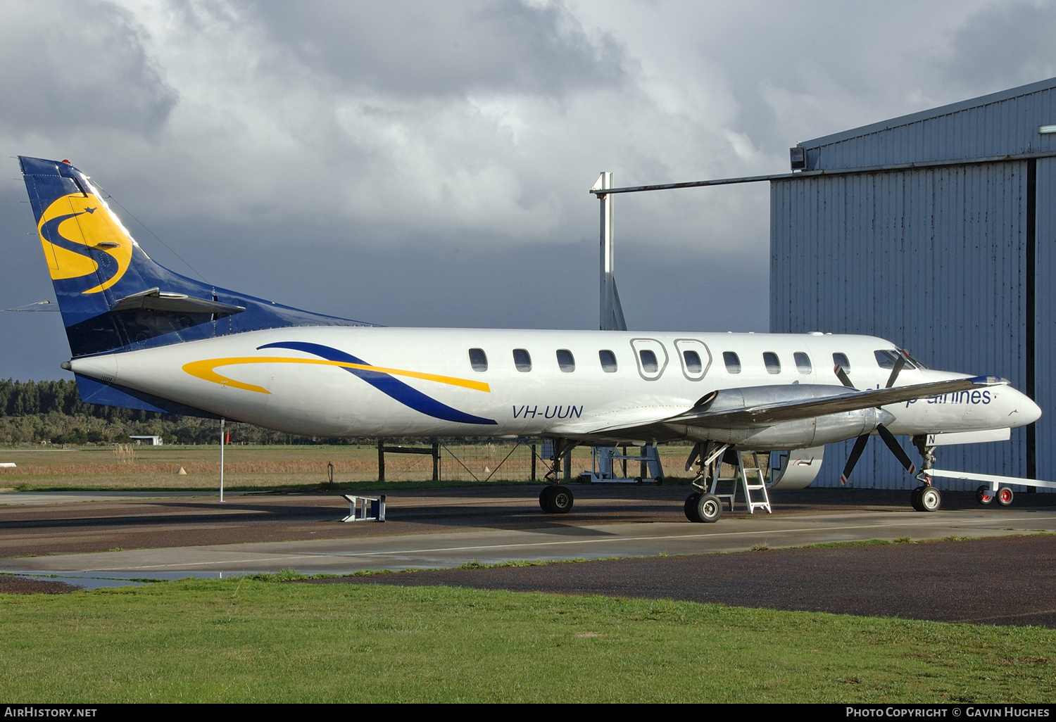 Aircraft Photo of VH-UUN | Fairchild SA-227AC Metro III | Sharp Airlines | AirHistory.net #207123