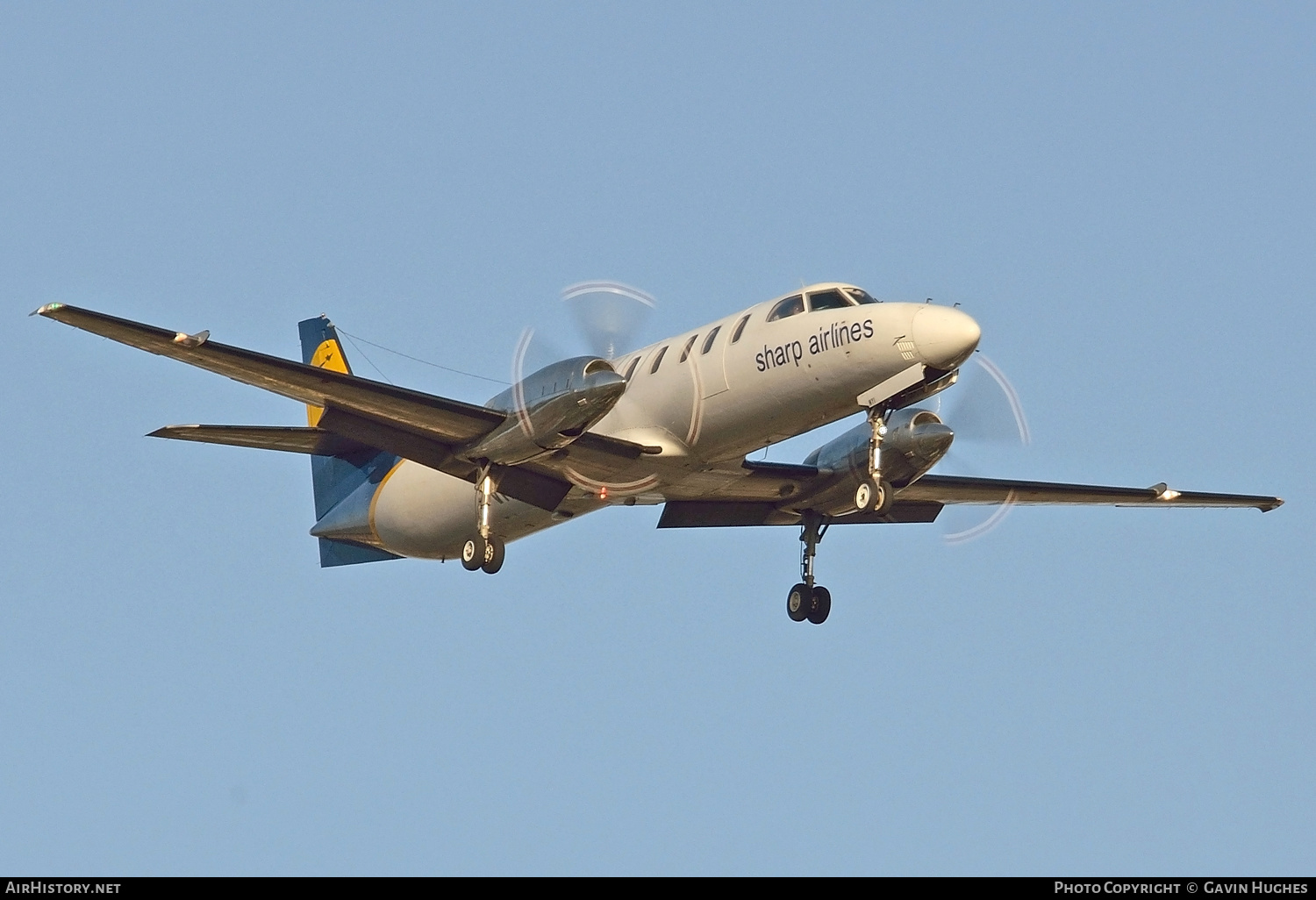 Aircraft Photo of VH-MYI | Fairchild SA-227DC Metro 23 | Sharp Airlines | AirHistory.net #207144