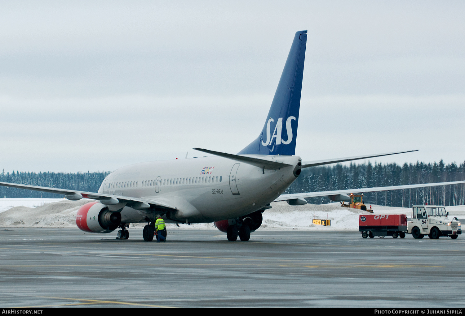 Aircraft Photo of SE-REU | Boeing 737-76N | Scandinavian Airlines - SAS | AirHistory.net #207147