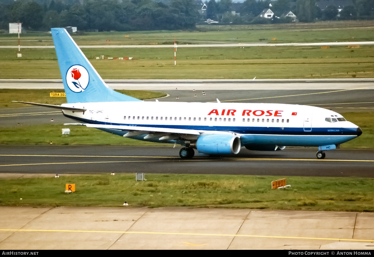 Aircraft Photo of TC-GHC | Boeing 737-7L9 | Air Rose | AirHistory.net #207149