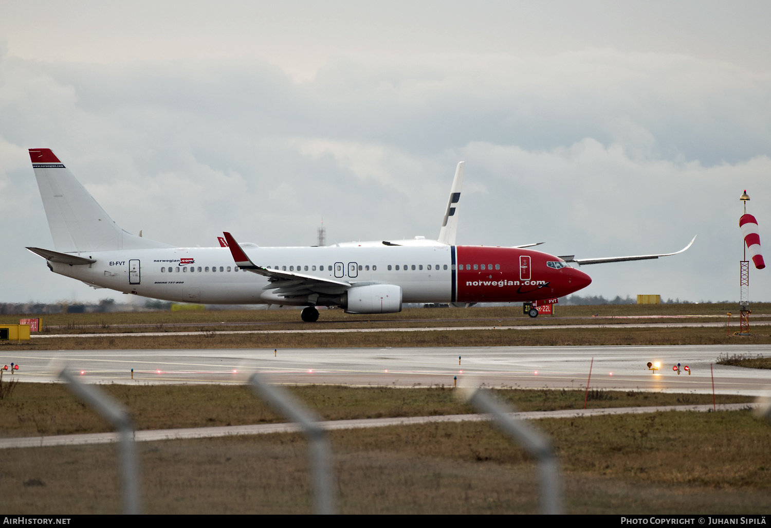 Aircraft Photo of EI-FVT | Boeing 737-8JP | Norwegian | AirHistory.net #207153