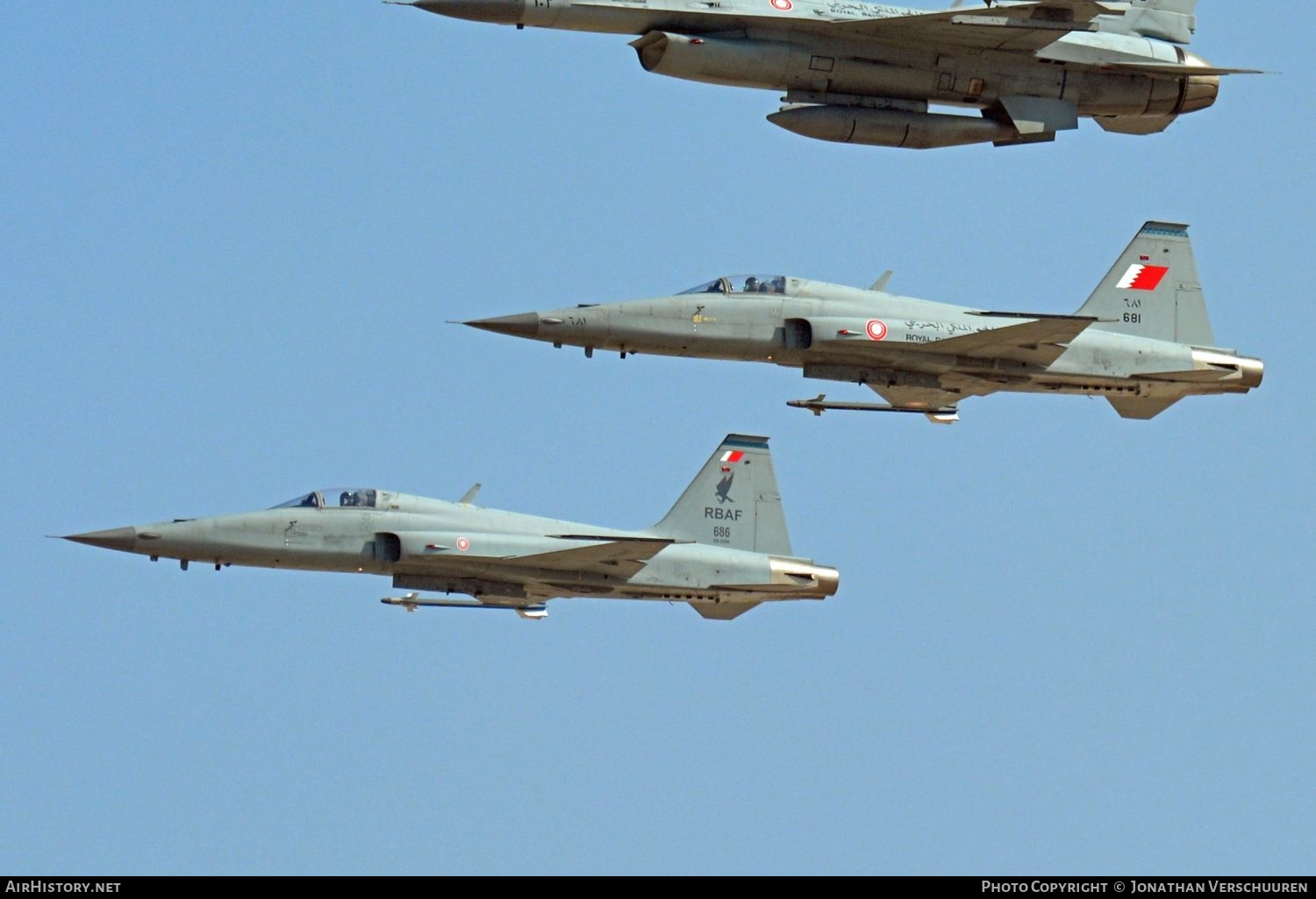 Aircraft Photo of 681 | Northrop F-5E Tiger II | Bahrain - Air Force | AirHistory.net #207154