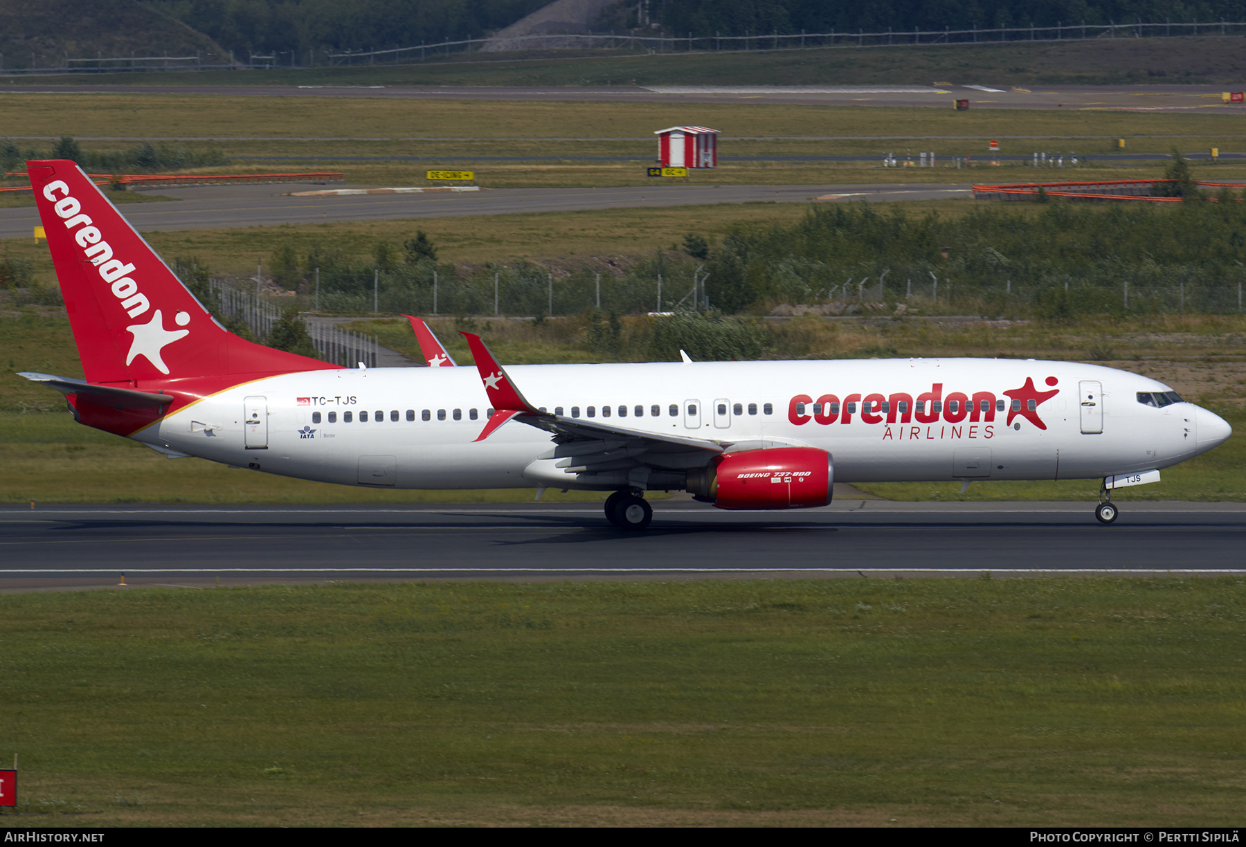 Aircraft Photo of TC-TJS | Boeing 737-81B | Corendon Airlines | AirHistory.net #207180