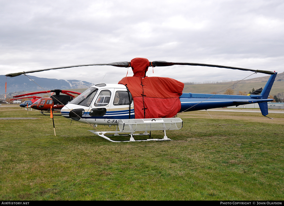Aircraft Photo of C-FAHE | Eurocopter AS-350B-2 Ecureuil | AirHistory.net #207191