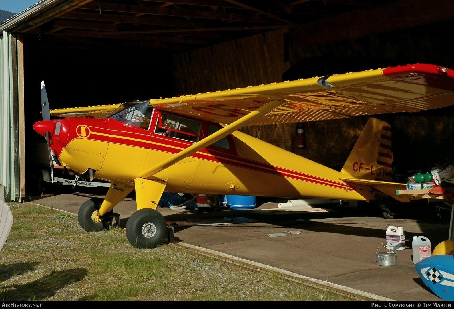 Aircraft Photo of CF-LJY | Luscombe 8F Silvaire | AirHistory.net #207204