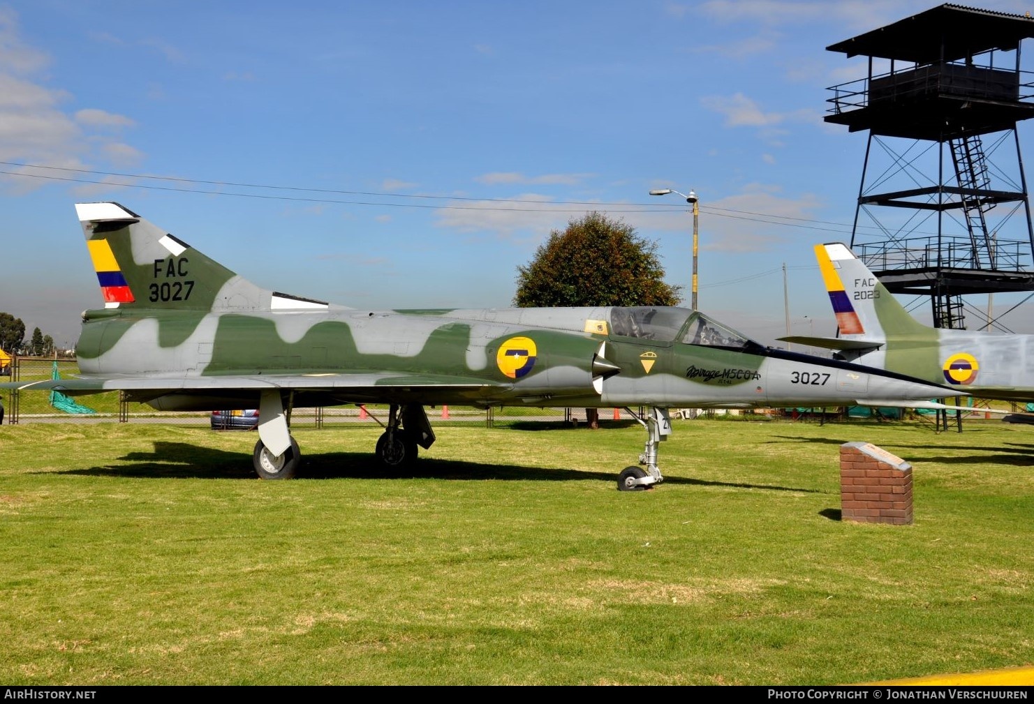 Aircraft Photo of FAC3027 | Dassault Mirage 5COA | Colombia - Air Force | AirHistory.net #207222