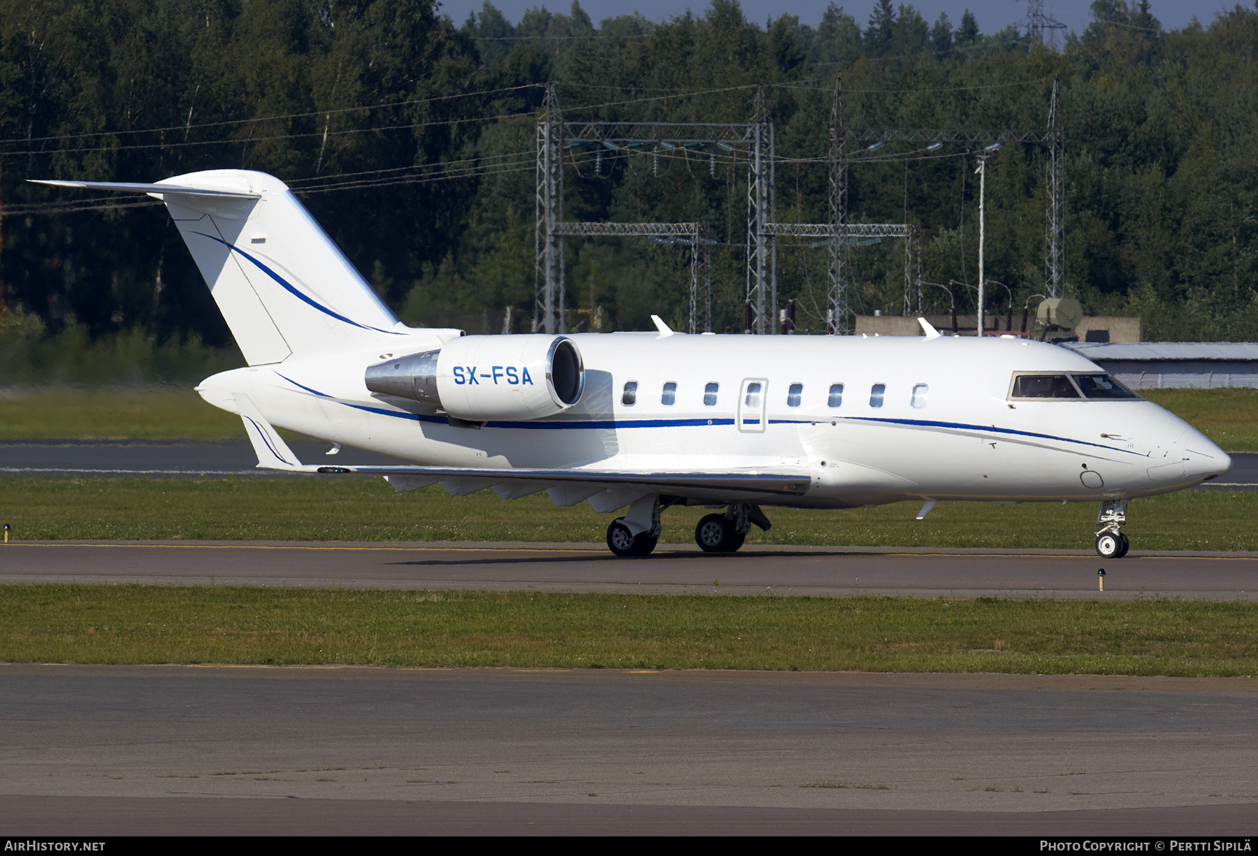 Aircraft Photo of SX-FSA | Bombardier Challenger 605 (CL-600-2B16) | AirHistory.net #207233