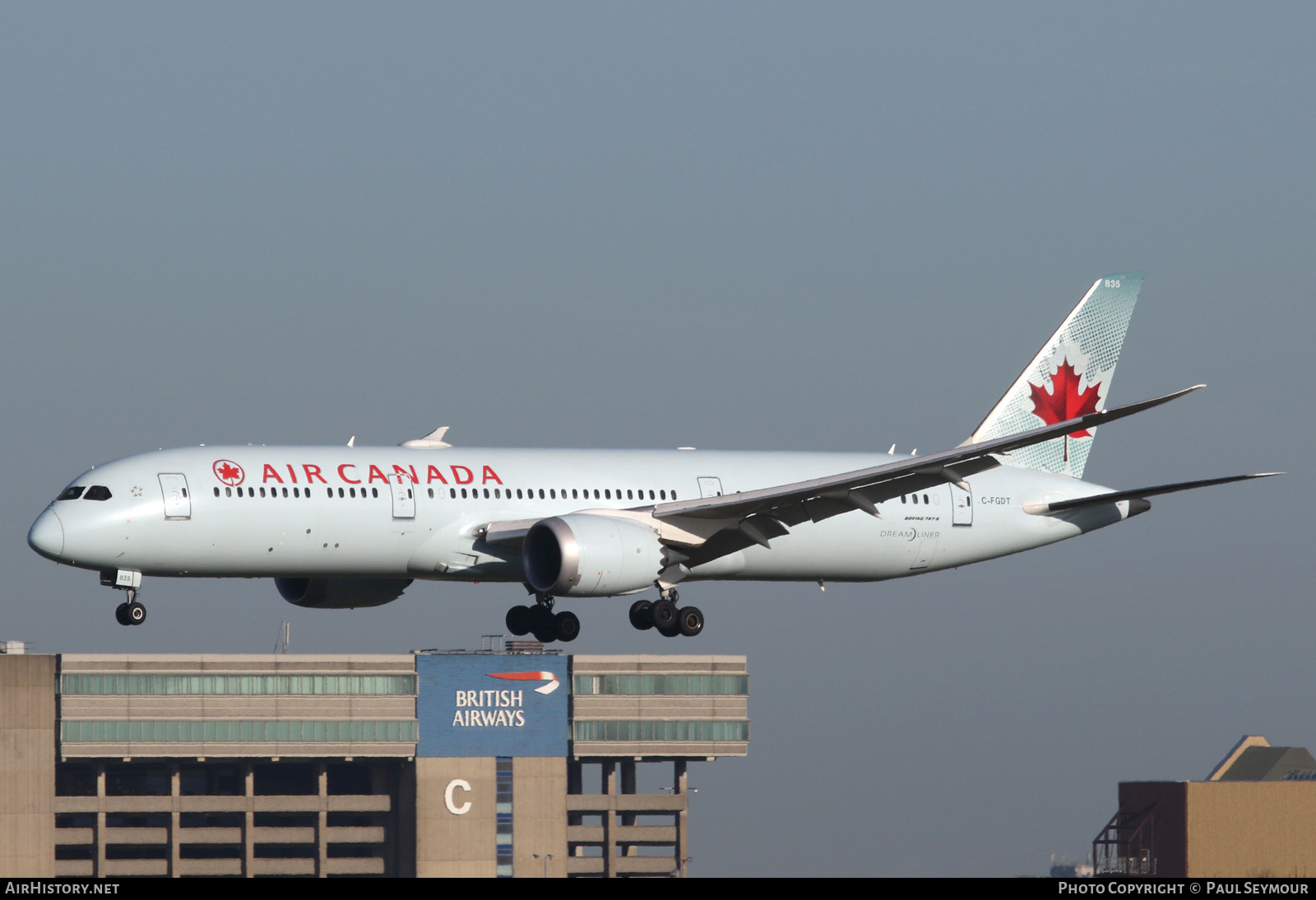 Aircraft Photo of C-FGDT | Boeing 787-9 Dreamliner | Air Canada | AirHistory.net #207245