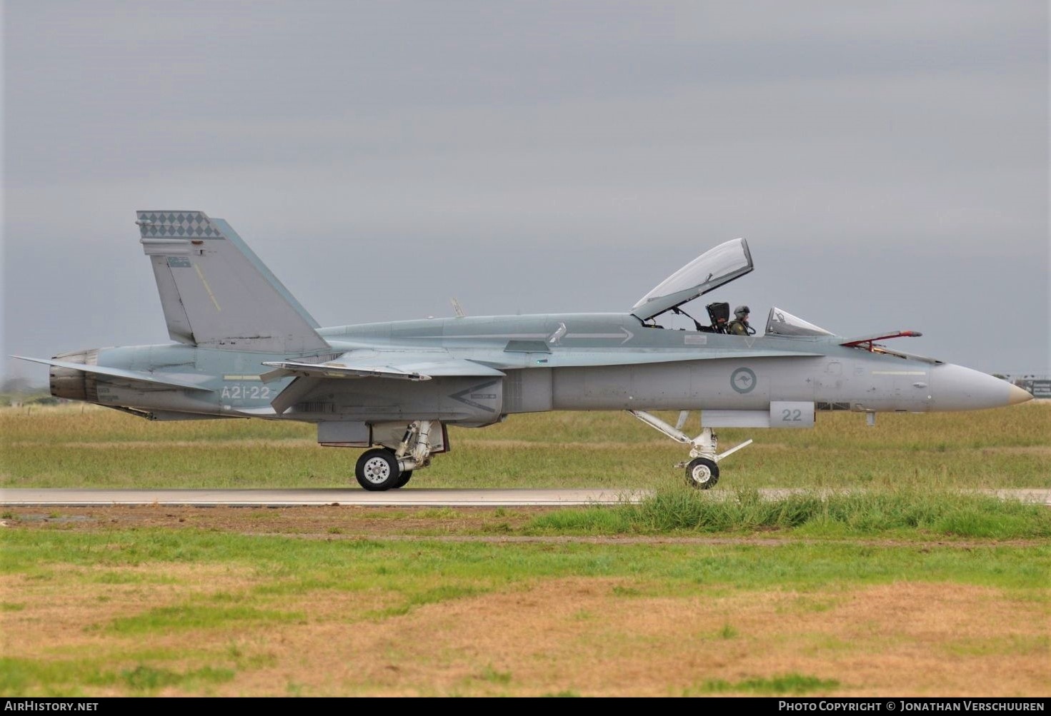 Aircraft Photo of A21-22 | McDonnell Douglas F/A-18A Hornet | Australia - Air Force | AirHistory.net #207246