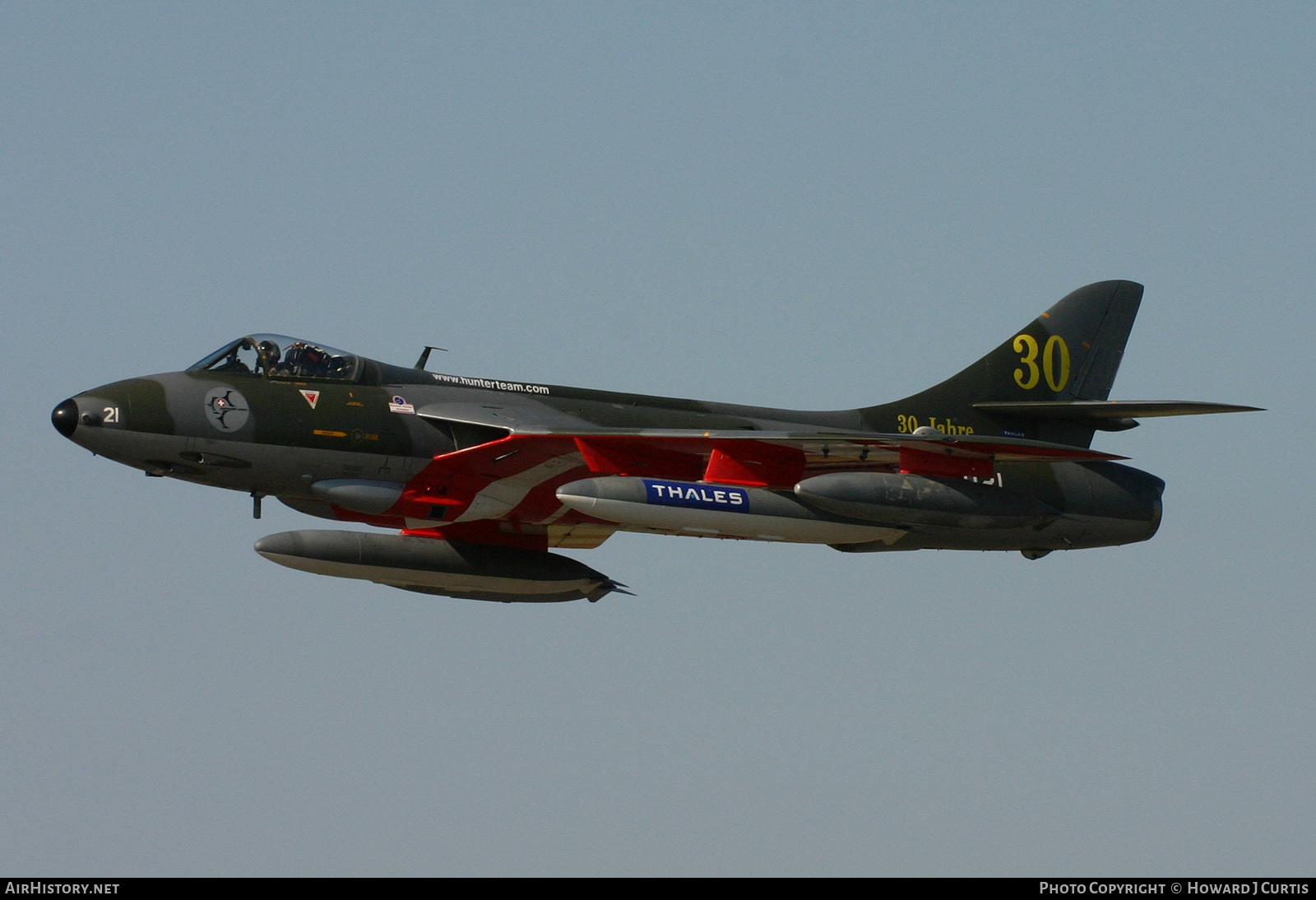 Aircraft Photo of G-HHAC / J-4021 | Hawker Hunter F58 | Switzerland - Air Force | AirHistory.net #207307