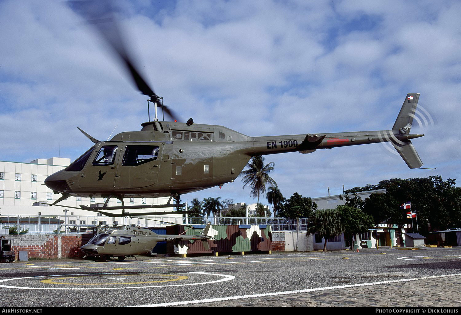 Aircraft Photo of EN-1900 | Bell OH-58C Kiowa (206A-1) | Dominican Republic - Army | AirHistory.net #207310