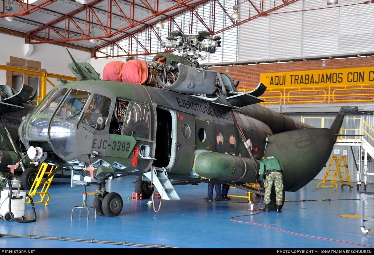 Aircraft Photo of EJC3382 | Mil Mi-17-1V | Colombia - Army | AirHistory.net #207315