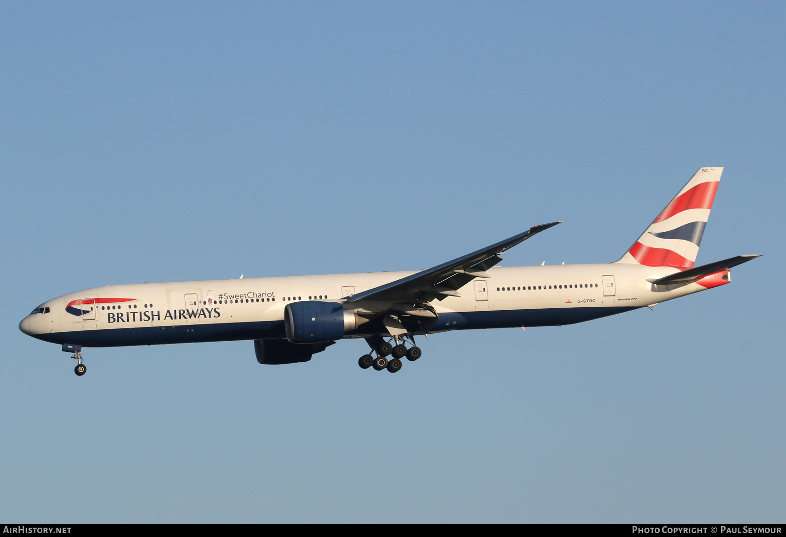 Aircraft Photo of G-STBE | Boeing 777-36N/ER | British Airways | AirHistory.net #207339