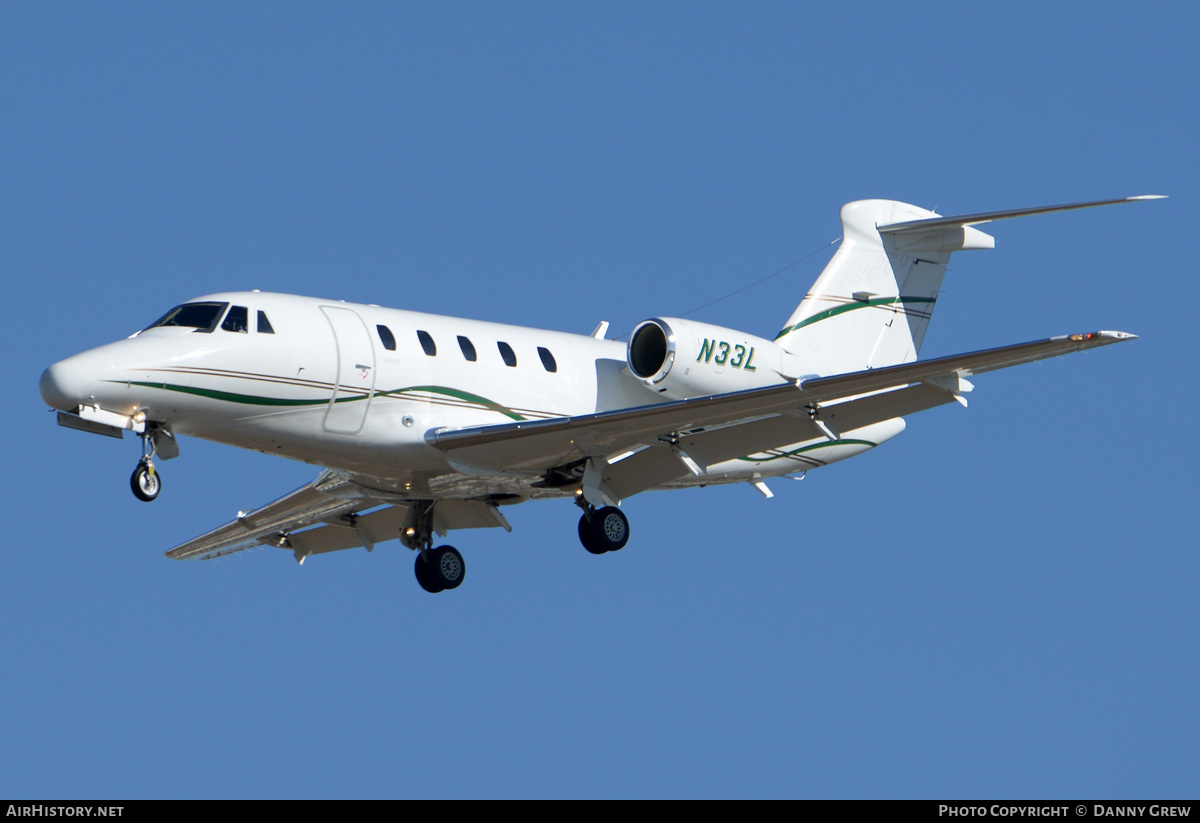 Aircraft Photo of N33L | Cessna 650 Citation VII | AirHistory.net #207355