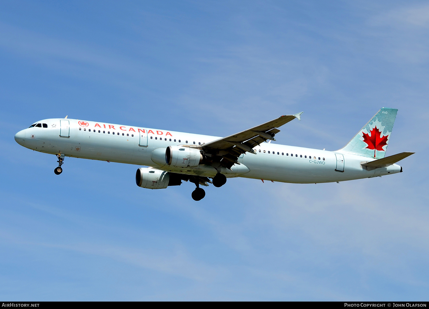 Aircraft Photo of C-GJWO | Airbus A321-211 | Air Canada | AirHistory.net #207357