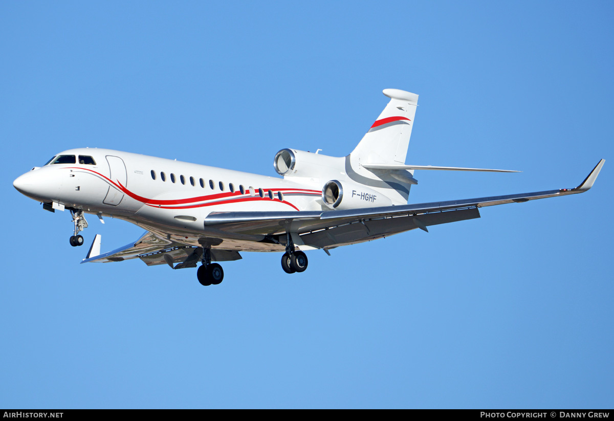 Aircraft Photo of F-HGHF | Dassault Falcon 7X | AirHistory.net #207366