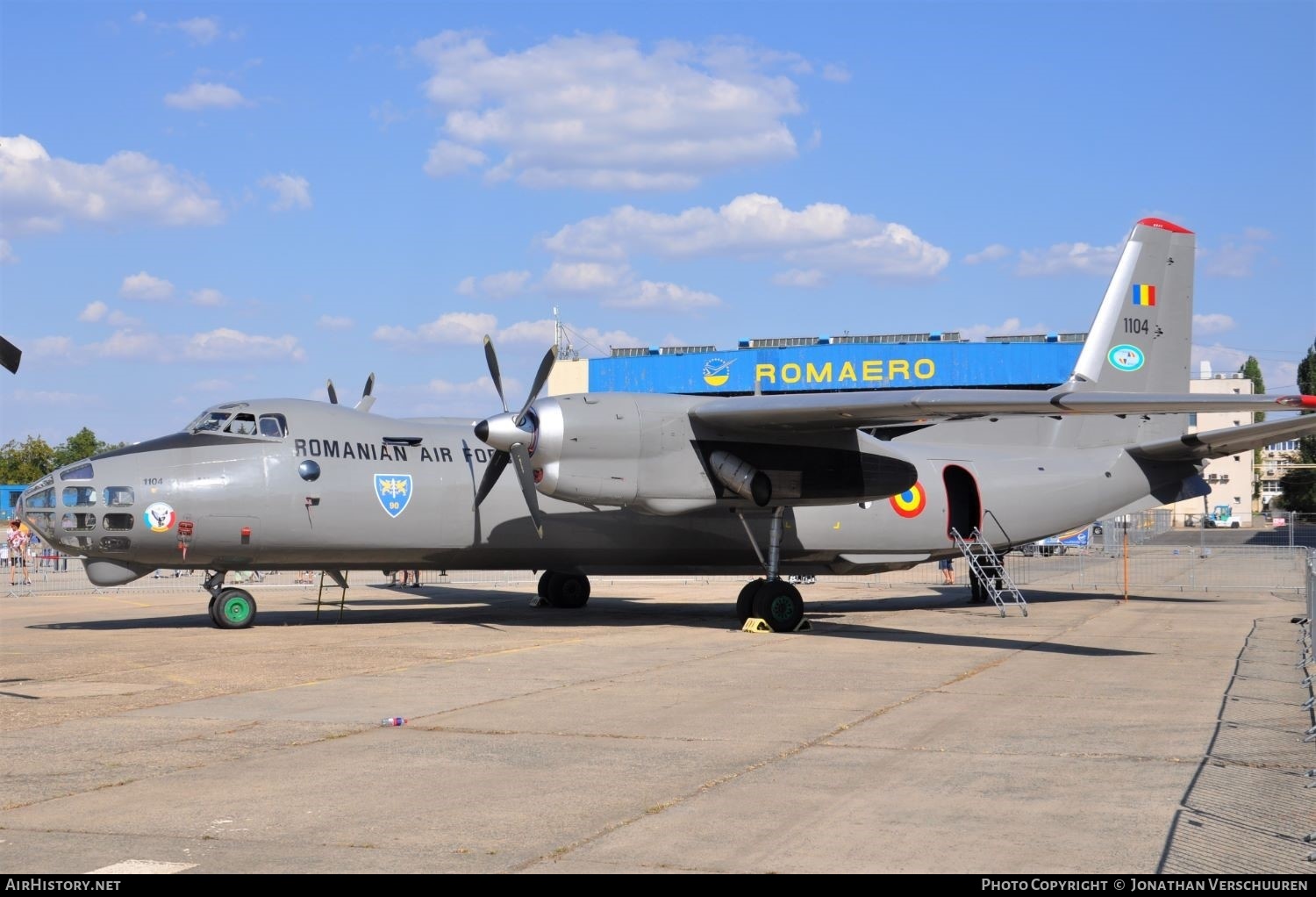 Aircraft Photo of 1104 | Antonov An-30 | Romania - Air Force | AirHistory.net #207369