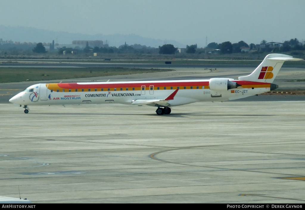 Aircraft Photo of EC-JZT | Bombardier CRJ-900 (CL-600-2D24) | Iberia Regional | AirHistory.net #207378